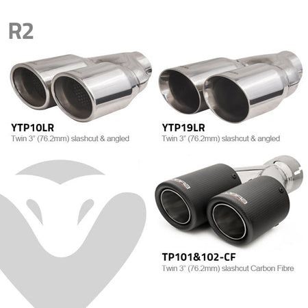 Ford Focus ST-Line 1.0L 125PS (Mk4) Quad Exit Rear Performance Exhaust