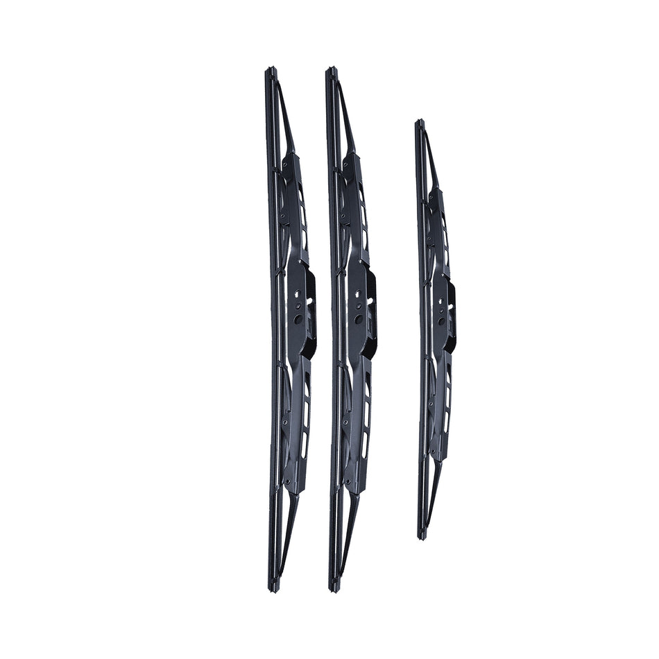 FORD FIESTA MK1 Hatchback May 1976 to Aug 1983 Wiper Blade Set - Easy Fit Video Tutorial
