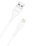 USB A to Lightning Fast Charging Data Cable